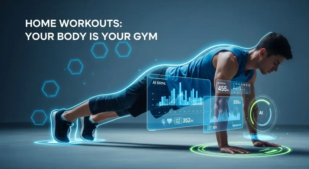 Home Workouts Without Equipment: SensAI's Top 10 Exercises